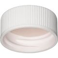 Cp Lab Safety. Wheaton® 24-400 PP Caps, White, PTFE/Silicone Liner .060, Case of 100 W240836